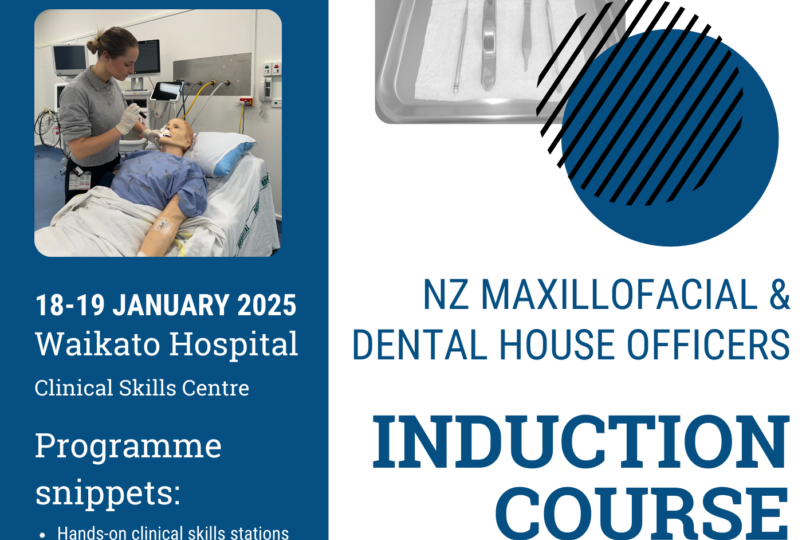 Induction Course for Maxillofacial/Dental House Officers